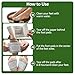 TEWEAE Ginger Foot Pads to Feel Better, 2 in 1 Premium Natural Bamboo Vinegar Foot Care Pad for Sleep Better & Soothing, Green Tea Scented - 30 Pads