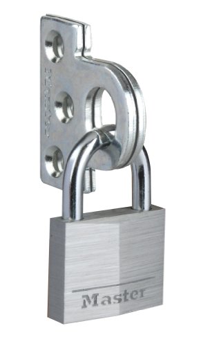 Master Lock 914060EURD Argollas de Cerradura de Armarios, Plateado