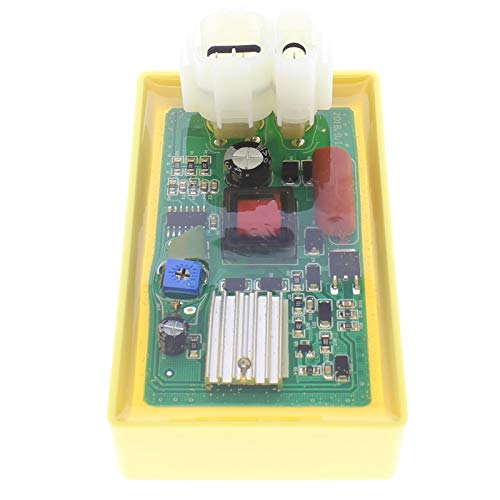 Qazaky 6 Pins Adjustable Dc Cdi Ignition Coil Spark Plug Kit For 50Cc-90Cc 110Cc 125Cc 140Cc 150Cc 200Cc 250Cc Motorcycle Atv Quad Scooter Go Kart Moped Chopper Dune Buggy Pit Dirt Racing Bike Chinese #TOP2