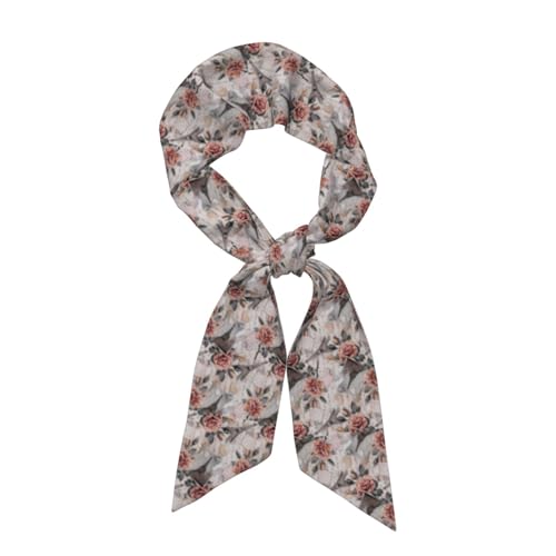 YYHHAOFA Flower Paris - Bufanda de moda para mujer, diseño de la Torre Eiffel, un accesorio versátil, suave y sedoso