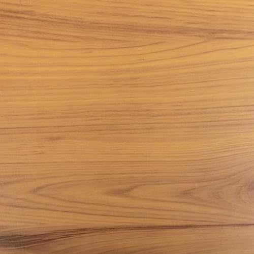 Hode Brown Wood Effect Wallpaper Vinyl Wrap for Kitchen Cupboards Worktop Furniture, Sticky Back Plastic Roll, Peel and Stick Self Adhesive Wallpaper Waterproof 30cmx2m