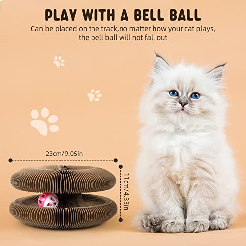 Brawdress Magic Organ Cat Scratching Board for