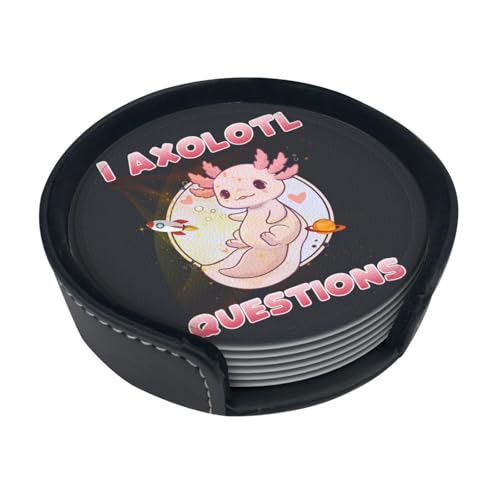 �R�[�X�^�[ I Axolotl Questions �E�[�p�[���[�p�[ �F�� �ڋ��M�t�g ������� �J�W���A�� �z������ Pu �Ȗ���� �~�^ �J�b�v�z���_�[ ���I�̐��H�h�~ �L�b�`�� �V�z�j�� 6��/�Z�b�g ���[�P�[�X�t��