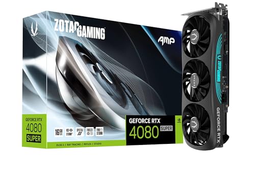 ZOTAC Gaming GeForce RTX 4080 Super AMP DLSS 3 16GB GDDR6X 256-bi...