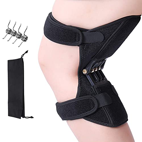 2 Packs FVSTR Power Knee Brace Joint Support, Power Knee Stabilizer Pads, Protective Gear Booster with Powerful Springs