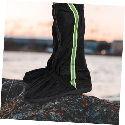 1 par de fundas para calzado al aire libre para senderismo y escalada, polainas para piernas para hombres y mujeres, compactas y resistentes miniatura 7