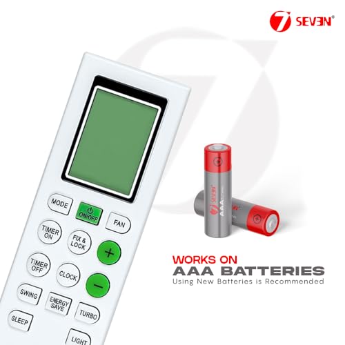 Image of 7SEVEN Compatible with Bluestar AC Remote Control Model 226A Suitable for Split & Window 1 | 1.5 | 2 Ton Air Conditioner Remote - Match Remote Keys Exactly to Replicate Genuine Remote Function