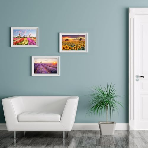 MISITU 3er-Pack mit 150-teiligen Mini-Puzzles für Erwachsene, kleine knifflige, herausfordernde Kunstfertigkeit für Erwachsene (Lavendel)
