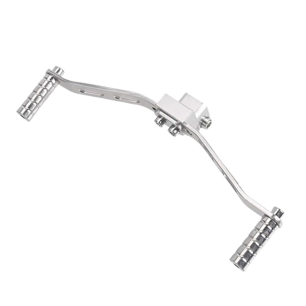 Uuipip Silvery Motorcycle Gear Shift Lever Universal Shift Lever Pedal Shifter Motorcycle Parts Foot-Operated Shifter Pedal Shift Pad Lever
