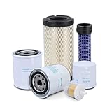 77700-01819 Maintenance Service Filter Kit Compatible with Kubota RTV900 Utility Vehicle Replaces#