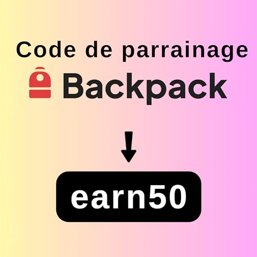 Code de parrainage Backpack: earn50 cover art