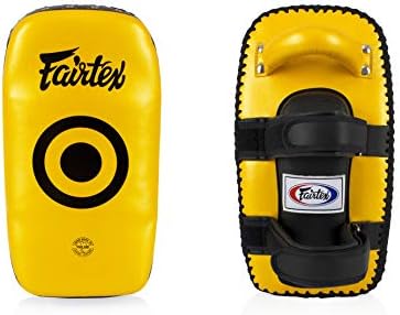 Fairtex Cojín Muay Thai MMA Curvi para Puñetazos, Bloqueo, Patada...