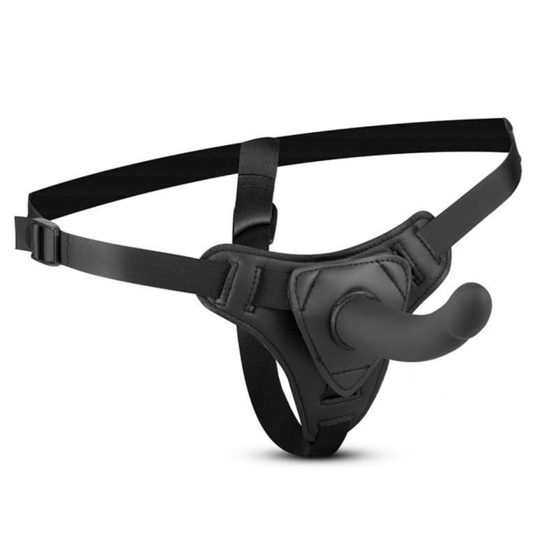 Caja De Deportes Y Fitness De Silicona Negra De Novedad, Accesorios De Dispositivo De Cuero De CinturóN Ajustable, Herramientas De Ocio Y DiversióN Para Interiores, Regalo De Pareja (TamañO M)