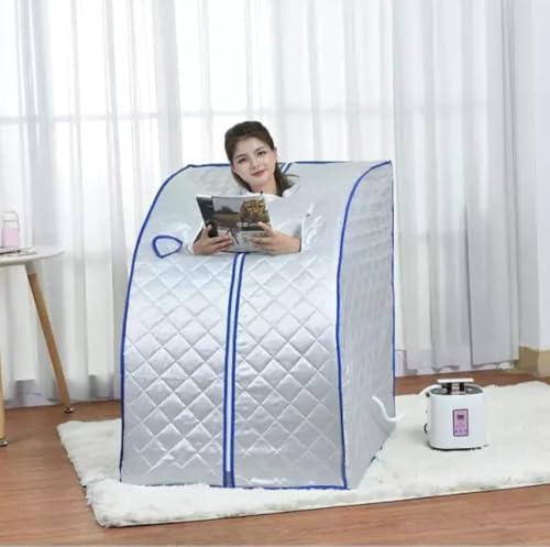 Image of Steam Sauna Bath Machine for Health and Beauty Spa at Home Foldable Portable Steam Sauna Tent Big Size Tent Waterproof Sauna Steam Bath Machine Use For Men & women, Gym.