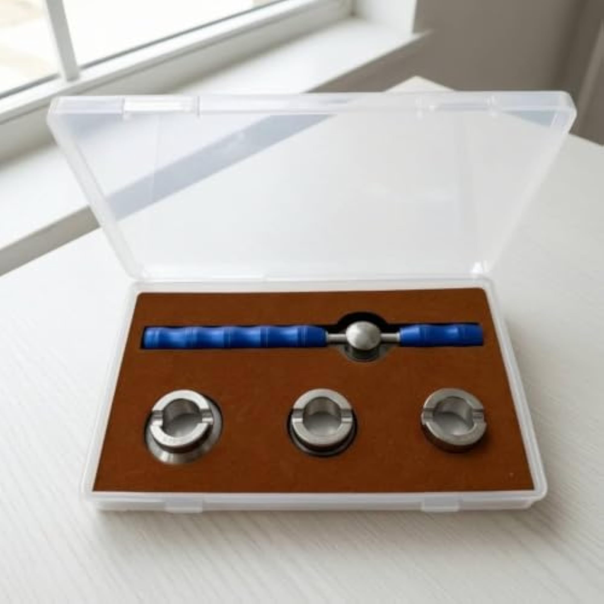 Knurled Watch Case Opener Tool for Watchmakers