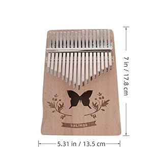 BIENKA 2 Set de Kalimba Thumb Piano, 17 Touches Marimba Instrument Piano à Doigt avec Tuning Hammer, Bois d’Acajou Mbira… - Les Beatles, Paul McCartney, John Lennon, RIngo Starr, George Harrison BIENKA 2 Set de Kalimba Thumb Piano, 17 Touches Marimba Instrument Piano à Doigt avec Tuning Hammer, Bois d'Acajou Mbira… – Image 7
