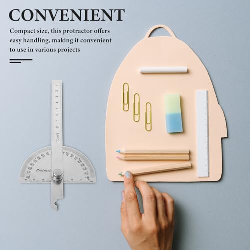 Transportador metálico Luxshiny con brazo móvil para carpintería miniatura 6