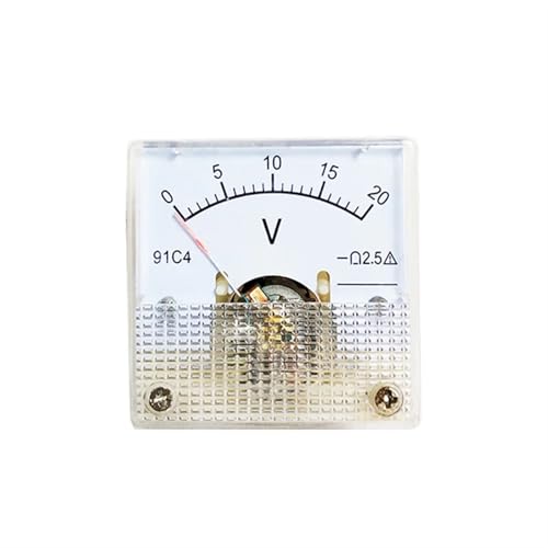 Voltmètre CC analogique aiguille mécanique 91C4-V DC 150V pour panneau