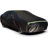 Design unico: la copertura dell'auto ha facile manutenzione di raggiori di manutenzione.Beautiful specchio sacchetto è più adatto per la copertura. Elastic orlo e fibbia fissa copertura del vento forte e soffiare la cappa per auto e impedirli di soffiare. Il materiale della copertura della macchina è liscia e delicata e non ha ferito la vernice!