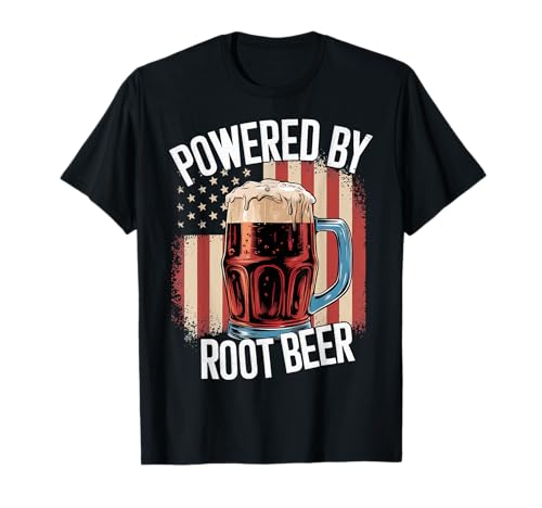 Powered by Root Beer T-Shirt