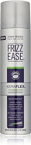 John Frieda Frizz Ease KeraFlex Hairspray, Flexible Hold 13 oz (Pack of 8)