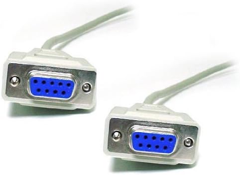 RS232 Null Modem Serial Cable 1.8M