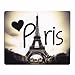 Eiffel Tower Love Paris Rectangle Mouse Pad,Gaming Mouse Pad by Sallylotus