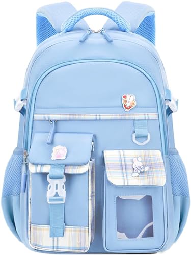 JMSUN Mochila Escolar Meninas,Saco de escola da menina - Mochila infantil para crianças meninas, mochilas escolares para meninas, padrão de impressão requintado