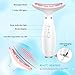 Facial Massager -7 Color Red-Light-Therapy for Face and Neck for Wrinkles, Double Chin, Vibrating Facial Massager with Thermals (White7)