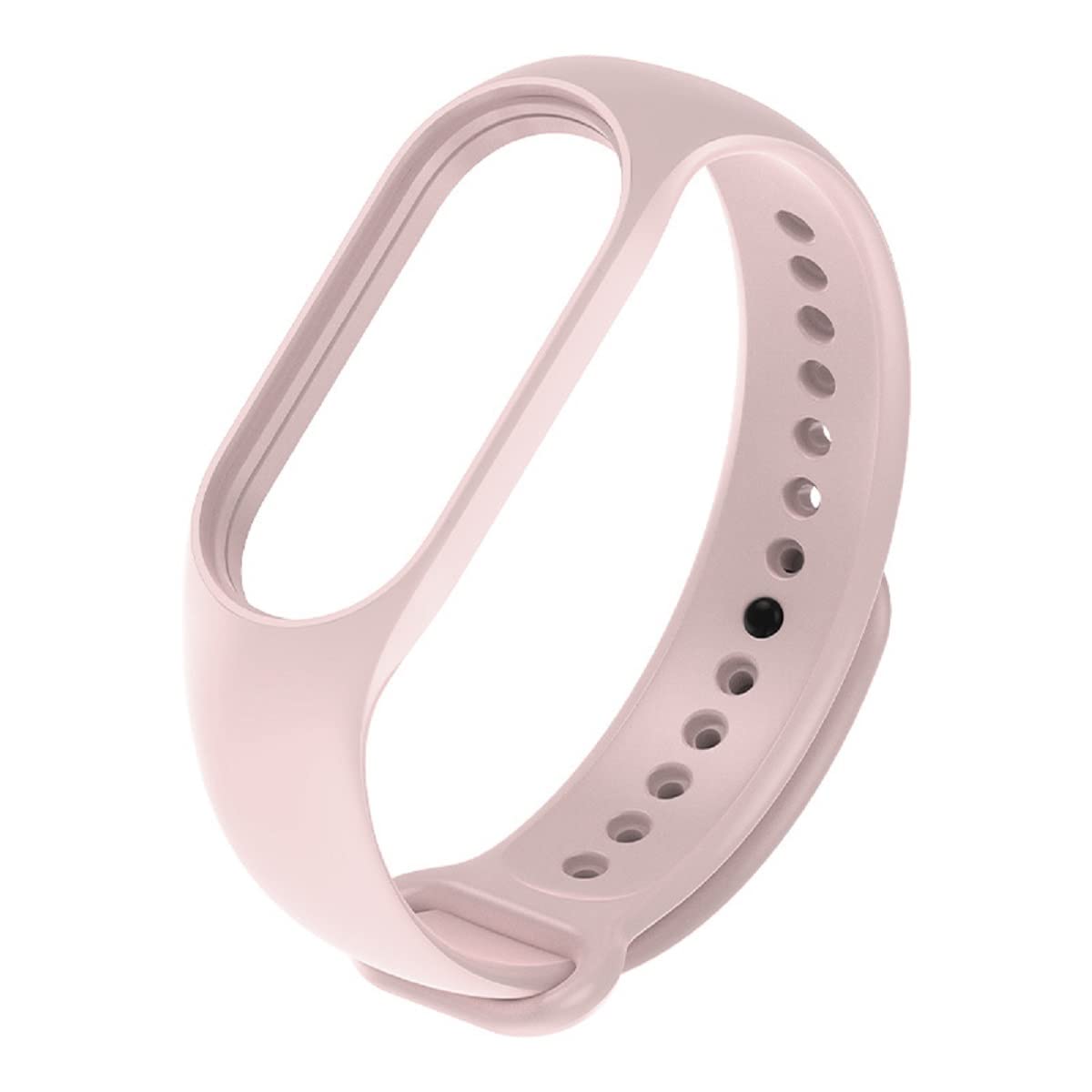 Strap for Xiaomi Mi Smart Band 6, Adjustable Colourful Replacement Watch Bracelet, Soft Breathable TPU Watch Band Waterproof Sport Strap Accessory for Mi Smart Band 6 - Pink