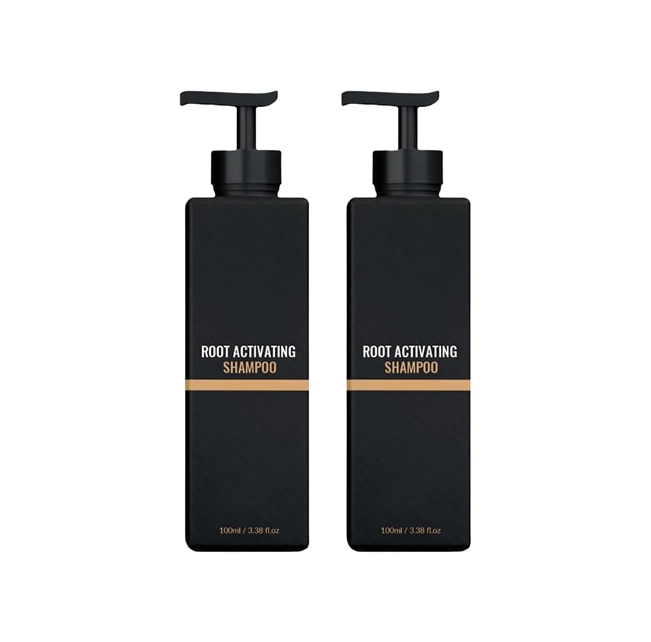 Root Activator Shampoo, Natural Hair Regrōwth Shampoos for Men Women 2bottles (100ml/1 Bottles)