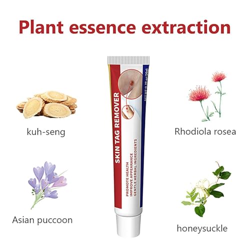 Eliminar verrugas y lunares sin dolor con crema de cuidado facial y corporal de 20g 6