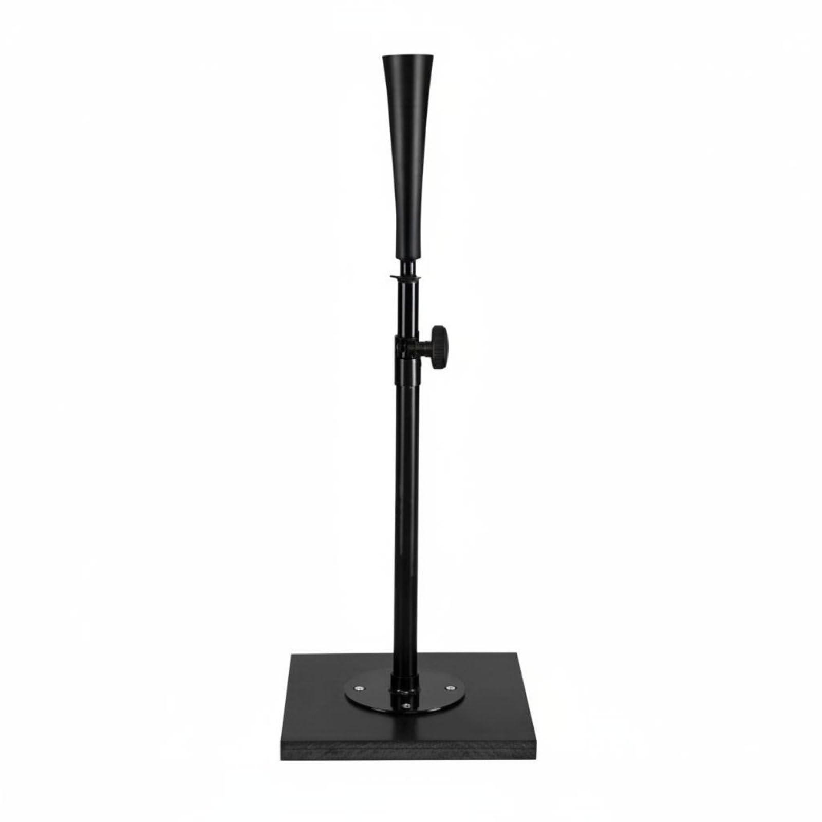 Milageto Baseball Schlagständer Baseball Ständer Schlagtrainer Schlaghilfe Stabiler Sockel Höhenverstellbar 61–91cm aus Polypropylen für Wiederholtes Schlagen Präzision Selbsttraining Geeignet
