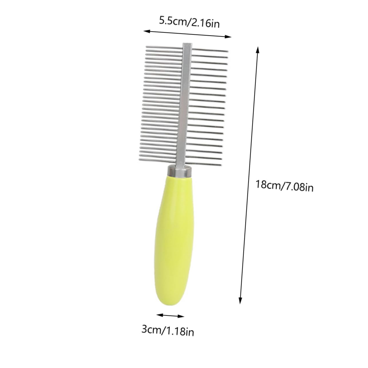 SEWOART Brush Cat Grooming Comb for Indoor Cats Non-slip Design Deshedding Brush