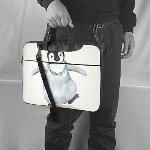 Sac ordinateur pingouin à fleurs pour fac et bureau nomade - 6