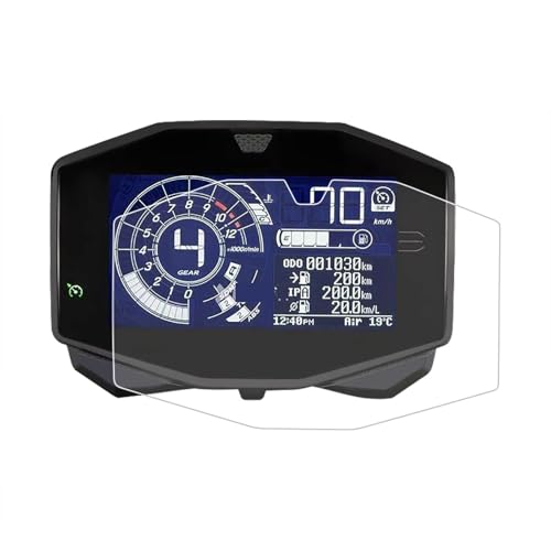 Écran protecteur moto Suzuki GSX-S1000 anti-rayures pour compteur digital