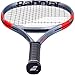 Babolat Pure Strike 100 16x20 4th Gen Tennis Racquet (Carbon Grey) Strung with Your Choice of String