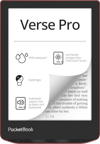 PocketBook Czytnik eReader - Verse Pro - Passion Red