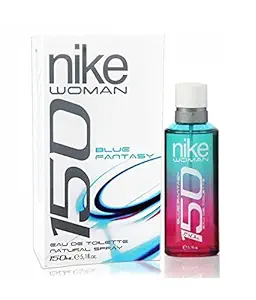 Nike Woman N150 Blue Fantasy Eau De Toilette - 150ml | Spicy & Bold Perfume for Women | Long-Lasting EDT Spray