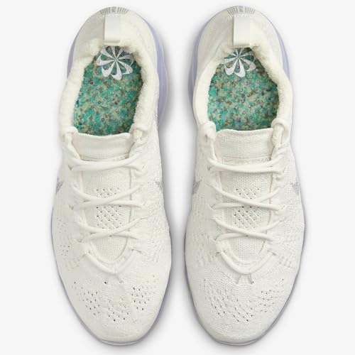 Nike Air Vapormax 2023 Flyknit Women's Shoes (FD3148-002, Phantom/Metallic Silver/Multi-Color) Size 8.5