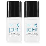 JOMI COMPRESSION Roll On Body Adhesive, Sweat Resistant, Washes Off With Ease 2 Ounces (2 Pack)