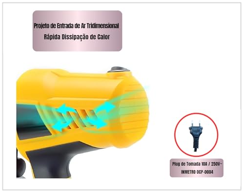 Pistola Pulverizadora Automática Elétrica, 500W (220, Volts)