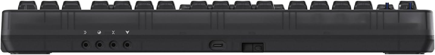 8BitDo Retro 87 Mekanik Klavye, Çalışırken Değiştirilebilir Kailh Anahtarları, RGB Arka Işık, Programlanabilir Düğmeler, Windows ve Android için Kablosuz 2.4G/Bluetooth/USB-C - Mecha Break: Panter