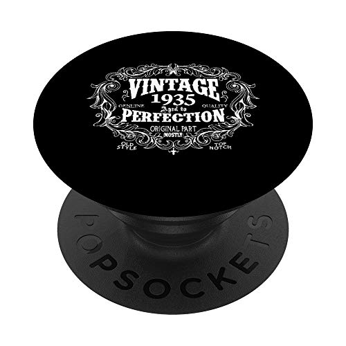 88 cumpleaños 1935 regalos de cumpleaños 88 años regalos para él ella PopSockets PopGrip Intercambiable