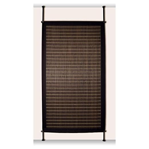 Versailles Home Fashions PP014-12 Bamboo Privacy Panel, 4 x 38 x 68 inches, Walnut
