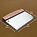 Vovoly Multipurpose Bench Scraper Kitchen Utensil for Flat Top Griddle, Dough Scraper Cutter for Bread and Pizza Cutter - Stainless Steel Metal Griddle Scraper Chopper