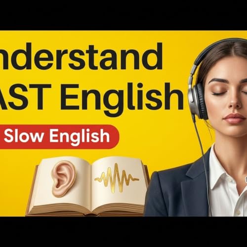 A2 English Listening Practice - How to Understand FAST English - Slow English Podcast