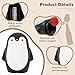 Penguin Bottle Opener, Beer Can Opener, Magnetic Pop the Top Bottle Opener, Automatic Push Down, Perfect for Most Beer and Beverage Cans, for Home Bar Camping