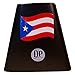 DP Music Puerto Rico Flag 5 Inch Metal Cow Bell Noise Maker with Beater - Cowbell for Sporting, Football Games, Events - Percussion Musical Instrument