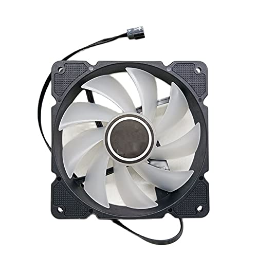 Ventilateur PC 120mm RGB 4 pin pour refroidissement silencieux du boîtier et CPU